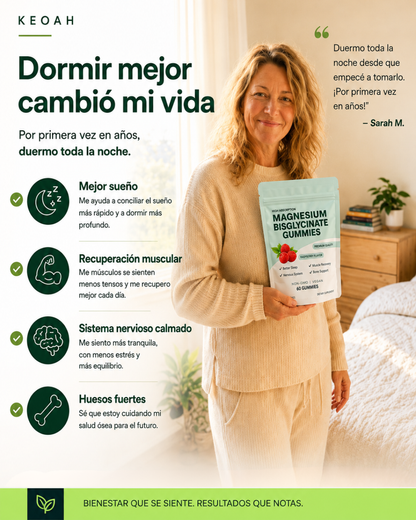 KEOAH Magnesium Gummies™ | Magnesio Bisglicinato