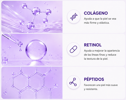 KEOAH SculptRitual™ 2-en-1 Crema Reafirmante Gua Sha con Colágeno y Retinol